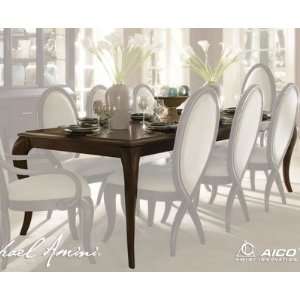  Rect. Dining Table (2 x 18 leaves)   Aico 26000 43