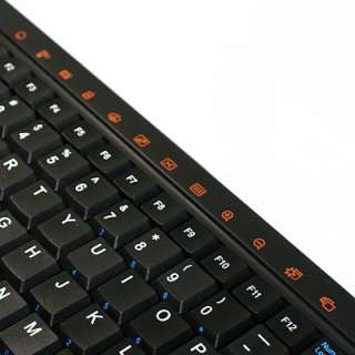 4GHz almohadilla táctil delgada touchpad de teclado de MCE de radio 