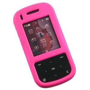  Hot Pink Cover Case and Pink Swivel Belt Clip for Samsung Trance 