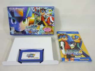 ROCKMAN EXE 4 Tournament Blue Moon Megaman Game Boy Advance Nintendo 