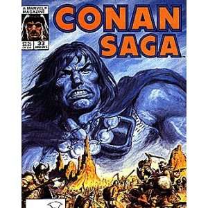 Conan Saga Magazine (1987 series) #33 Marvel Books