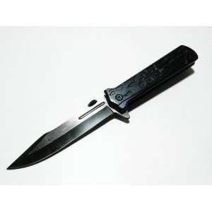  Pocket Knife with Aircraft Carriers design Black Glass 