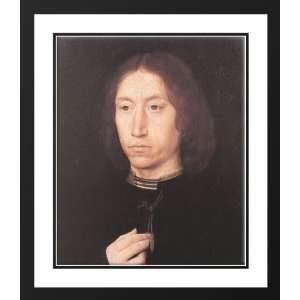   and Double Matted Portrait of a Man 