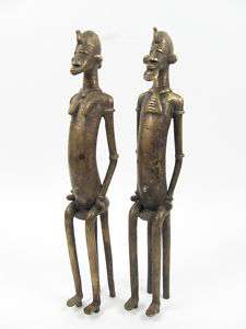 GothamGallery Fine African Art   Senufo Bronze Couple  