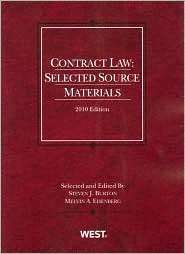 Contract Law Selected Source Materials, (031492017X), Steven J 