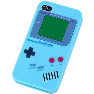 Nintendo Light Blue Game Boy Gameboy Design Silicone Case Skin iPhone 