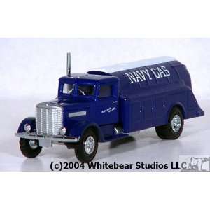    Replica AHL Brand Navy Gas Peterbilt 260 Truck Toys & Games