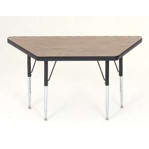 Correll Adjustable Height Trapezoidal Table 30 x 30 x 60  