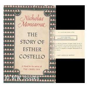  The Story of Esther Costello Nicholas Monsarrat Books