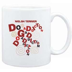 Mug White  Welsh Terrier DOG ADDICTION  Dogs Sports 