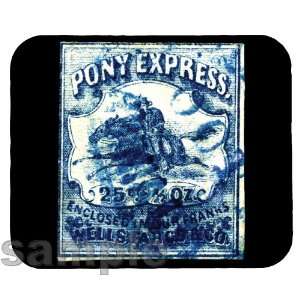  Pony Express Stamp Mouse Pad 