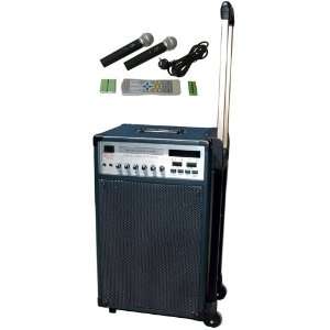  Hisonic Wireless Portable PA System with DVD player and 2 