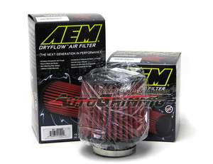 76mm Inlet x 5 Element AEM Universal DryFlow Dry Cone Air Filter 
