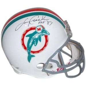  Larry Csonka Signed Dolphins Full Size Replica Helmet 