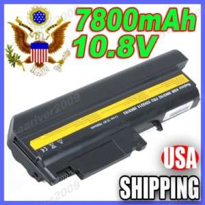 CELL Battery for IBM ThinkPad T40 T41 T42 R50 R52 T43  