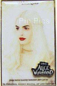 Disney DSF Alice in Wonderland Posters White Queen Pin  