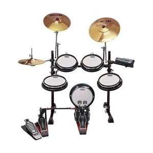   Studio Master 5 Piece Electronic Drum Set Musical Instruments