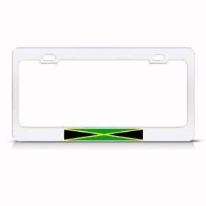  Jamaica Jamaican Flag Country Metal license plate frame 