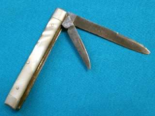 ANTIQUE 1905 20 CASE BRADFORD MOP PEARL 8282 DRS DOCTORS KNIFE KNIVES 