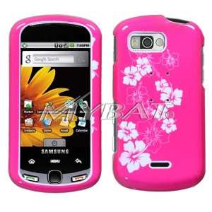  SAMSUNG M900 (Moment) , Hibiscus/Hot Pink Phone Protector 