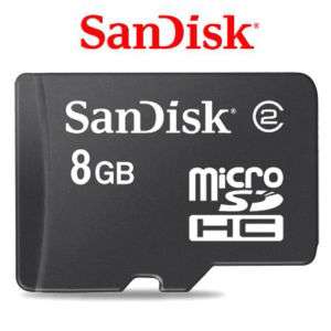 SanDisk 8GB 8G microSD micro SD SDHC TF Memory Card New  