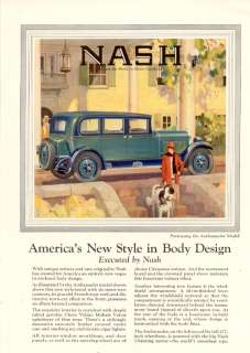 Beautiful color advertisement that appeared in ASIA Magazine , Nash 