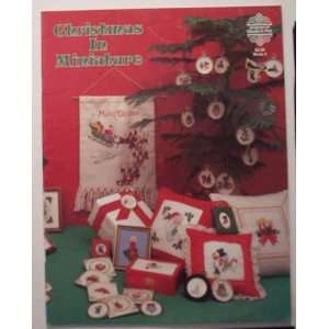  Christmas in Minatures (Craft Book) Designs by Gloria and 
