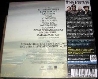 The Verve   Forth Japan CD + DVD Sealed Limited Edition  
