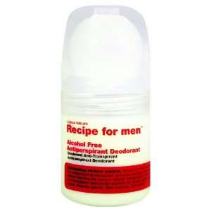  Recipe for Men Alcohol Free Antiperspirant Deodorant 