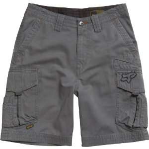   Slambozo Solid Cargo Mens Short Race Wear Pants   Gunmetal / Size 34