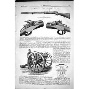   1870 MITRAILLEUR ENGINEERING GUN WEAPON SCALE DRAWING
