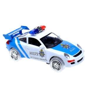  Mini Electric Police Car Open The Door Car Toy Gift For 