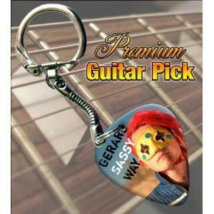  My Chemical Romance Gerard Sassy Way Guitar Pick Keyring 