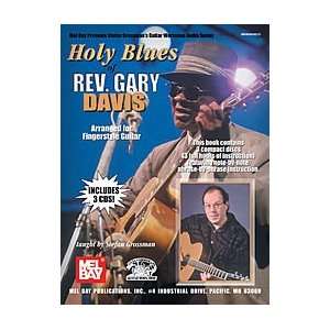  Holy Blues of Rev. Gary Davis Book/3 CD Set Musical Instruments