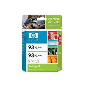  HP 93 Tricolor Retail Twin Pack