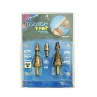 The TIP BIT™ Replaceable Tip Step Drill Bit 4 PC Kit