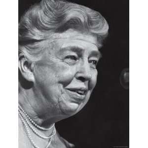 Former First Lady Eleanor Roosevelt Speak at Democratic Fundraising 