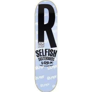  Selfish Rogers Good Fight Deck 7.87 Skateboard Decks 