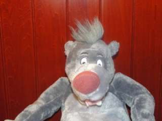 This is a Disney Jungle Book plush Baloo This item is in good used 