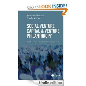 Social Venture Capital & Venture Philanthropy Modelli e processi d 