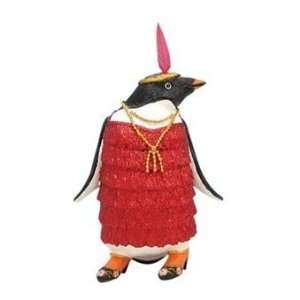  Retro Flapper 1930s Outfit Penguin Figurine