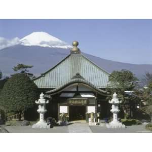  Nihonsanmyohoji Temple Mount Fuji, Japan Photographic 