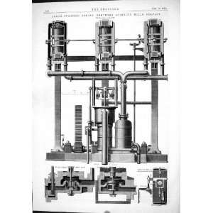  Engineering 1875 Three Cylinder Engine Northern Spinning 