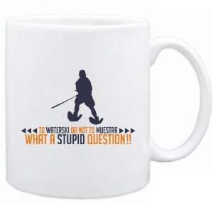 New  To Waterski Or Not To Waterski , What A Stupid Question  Mug 