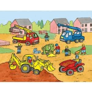  Bigjigs Toys Chunky Lift Out Construction Site Toys 