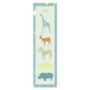 Oopsy Daisy Safari Stack Personalized Growth Chart 