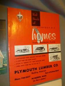 Vintage Home Plan Books 1960s Sterling Homes Weyerhauser Red Book 
