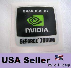 nVIDIA GeForce 7000m Sticker Badge Logo Label A99  