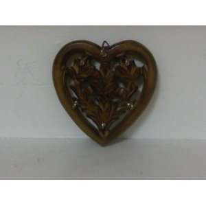  Heart Shape Wooden Keyholder 