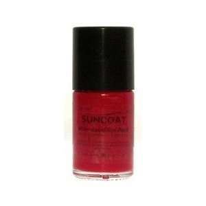   Suncoat Products   Red N Red 15 ml   Water Based Nail Polish Beauty